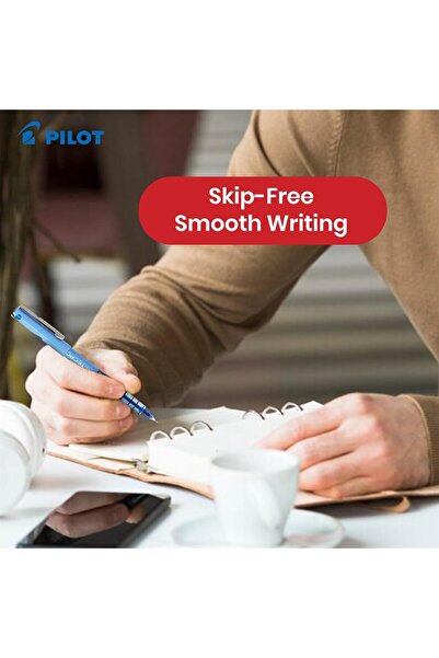 Pilot Hi-Tecpoint Rollerball Pen 0.5mm, Blue, Model BXL-V5-L