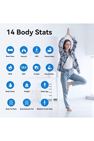 OEM Smart Body Scale - 14 Body Metrics, iOS/Android, Bluetooth