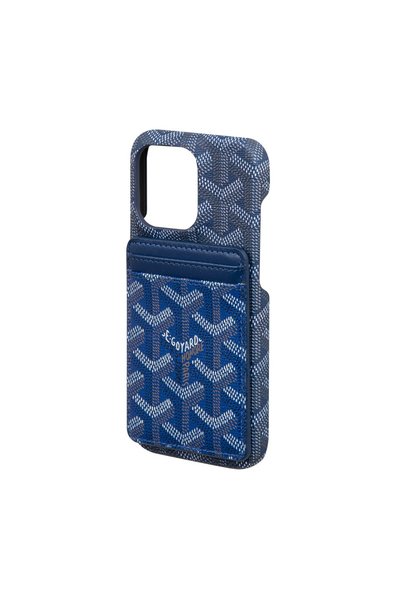 DUKKANCASE Blue Card Holder Magsafe Phone Case Dk289 iPhone 16 Pro