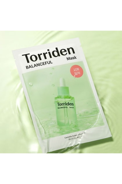 Torriden Balanceful Cica Yatıştırıcı Yüz Maskesi 25 ml x 1 Adet