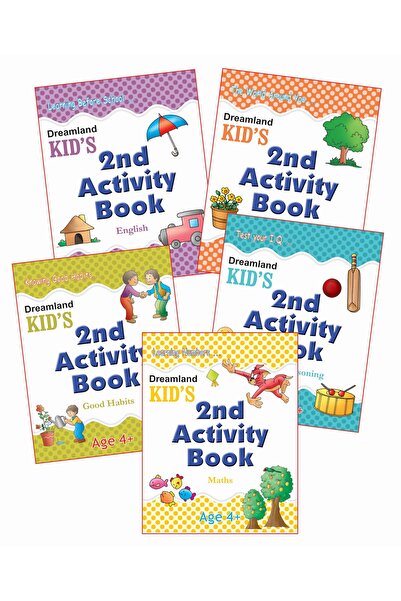 dreamland أنشطة للأطفال من سن ٤ سنوات فما فوق - حزمة - | اللغة الإنجليزية، ال...