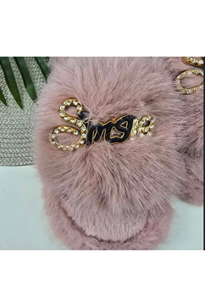 OEM Women's slippers with soft fur and thick soles