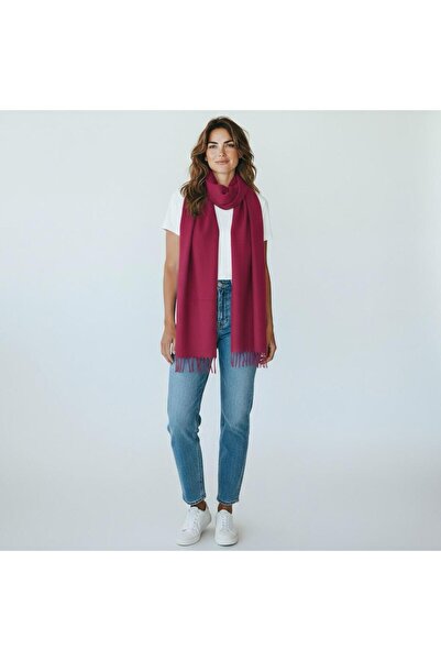 Disanuva Women's Winter Cashmere Textured Shawl Soft and Warm Scarf Model - Mother's Shawl Knitted