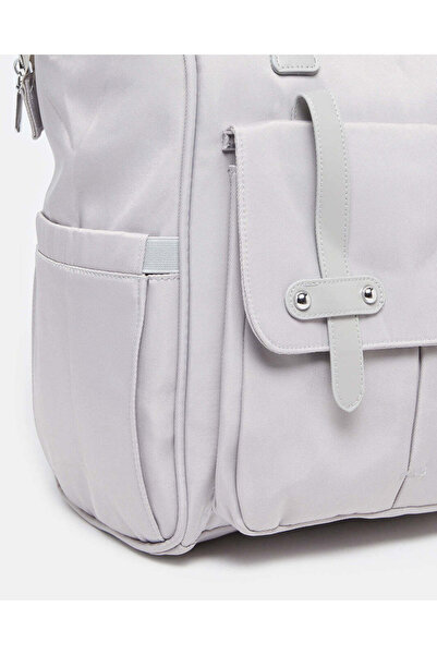 REDTAG Grey Diaper Bag With Changing Matt