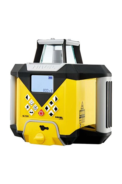 Nivel System NL720R Rotating Laser, Red Beam, 700m Range