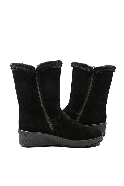 Rieker Women's Boots, Black Suede (RIKY 4456-00)