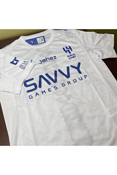 LEOO تيشرت الهلال الاحياطي الابيض 2025