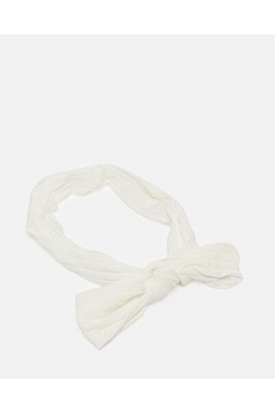 REDTAG Girls White Head Wrap