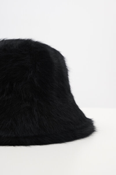 Addax Furry Bucket Hat Şpk1089