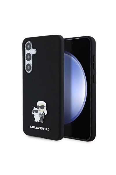 Karl Lagerfeld Carcasă pentru Samsung Galaxy S24 Plus, silicon, neagră