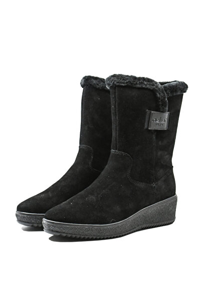 Rieker Women's Boots, Black Suede (RIKY 4456-00)