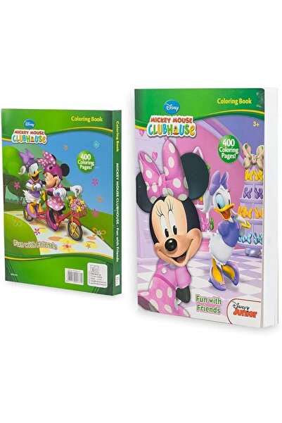 First Kid كتاب تلوين ميكي ماوس كلوب هاوس جامبو - ٤٠٠ صفحة
