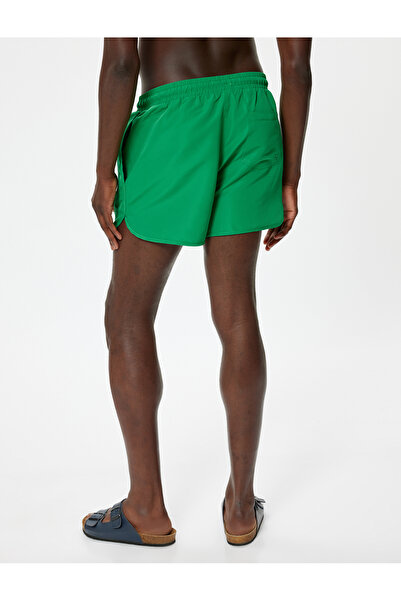 Koton Sea Shorts Short Oversize with Tie Waist and Pocket Detail