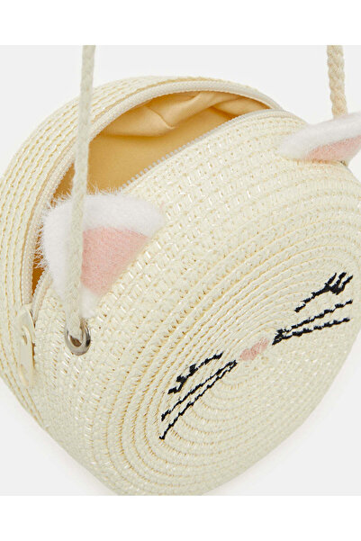 REDTAG Girls Beige Character Embellished Bag