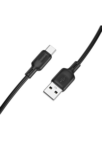 Borofone USB to Type-C charging cable Lenny, black, 1 m, BX113