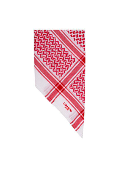 First Life شماغ شتوي أحمر LIPARDO