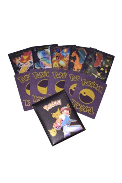 Stone Pokemon Special Card Pack, V Evolution/Vmax/Basic — 10-piece Black Purple Special Edition