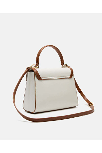 REDTAG Women White Embellished Day Bag