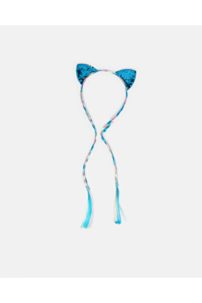 REDTAG عصابة رأس مزينة باللون الأزرق للبنات