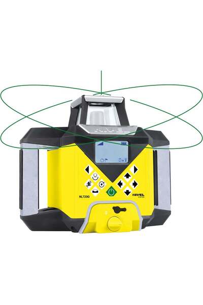 Nivel System NL720G Rotating Laser, Green Beam, 700m Range