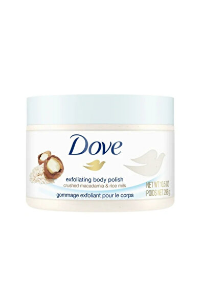 Dove Dove Macadamia & Rice Milk Scrub, 298g