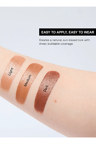 TECHNIC Cream Bronzer - Light | Blendable Face & Body Bronzing Cream | Shimmer-Free Matte Finish