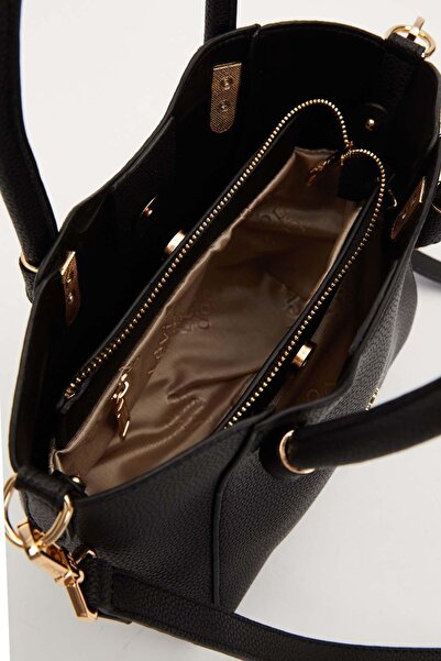 Levidor Geantă neagră de umăr pentru femei 930538