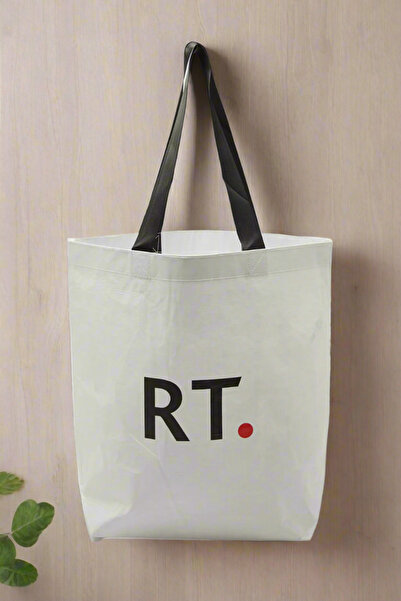 REDTAG White Jute Shopping Bag