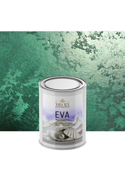 YaYa Color Vopsea decorativa de Lux, Eva Madreperla cu Fulgi de Sticla, Verde...