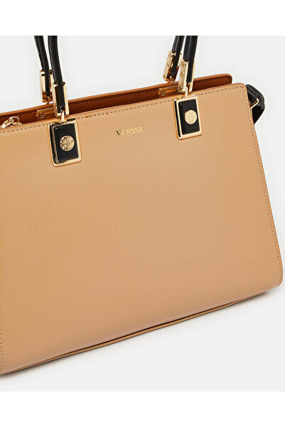 REDTAG Women Beige Embellished Day Bag