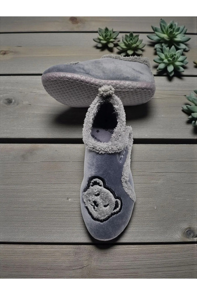 GEZER Full Orthopedic Velcro Adjustable Pvc Sole Home Nursery Kindergarten Slippers