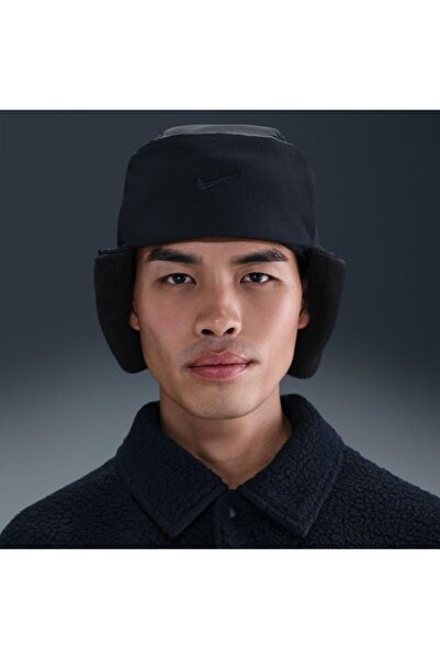 Nike Cap, Nike, U Nk Fly Cap Puffer Trapper L IB7310-010, Black