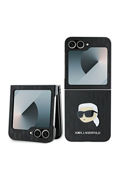 Karl Lagerfeld Θήκη για Samsung Galaxy Z Flip6 / Galaxy Z Flip7 FE, Saffiano,...