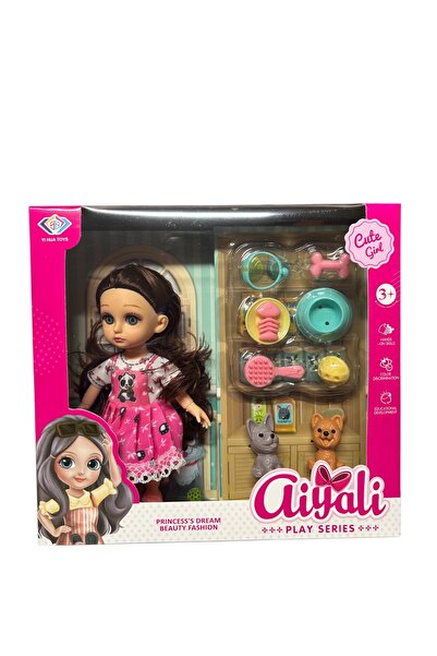 Prlk toys Aiyali bebek- pet shop aksesuarlı 16cm