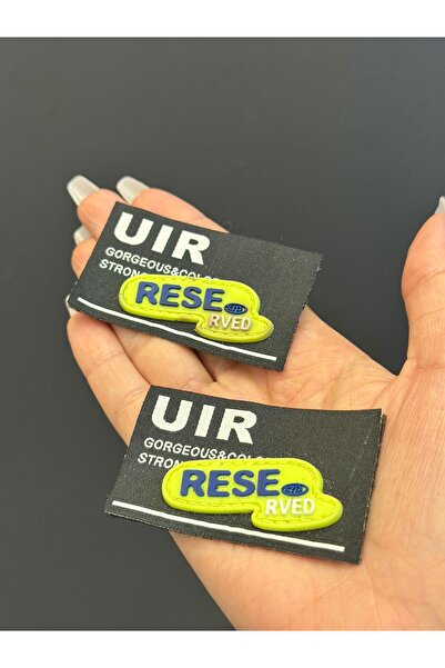 Gönülden Tasarım 2 BUC. SET ACCESORII PENTRU CUCIRE SCRIBATĂ 6X4 CM VERDE