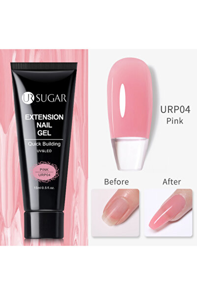 Born Pretty Pink Extension Gel/Pembe Protez Tırnak Jeli-15ml