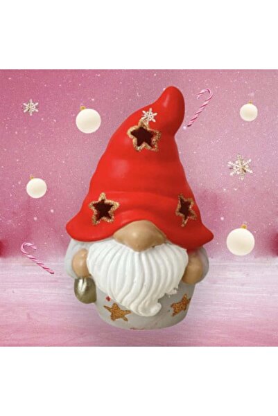 Ceramica Martinescu Figure / Christmas Candle - ELF, 16.5 cm