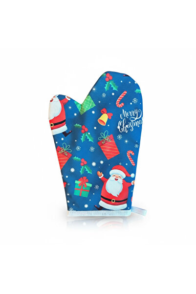 Soft and Baby Oven Mitts with a New Year Theme, Christmas Theme