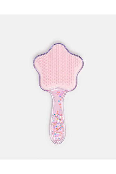 REDTAG Girls Pink Star Hair Brush