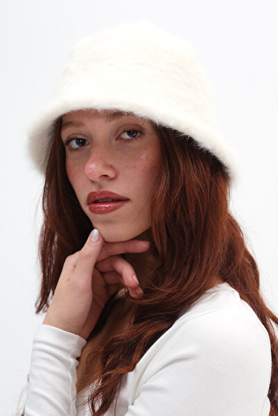 Addax Furry Bucket Hat Şpk1089