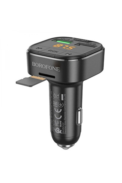 Borofone Flash BC43 Car FM Modulator and Car Charger