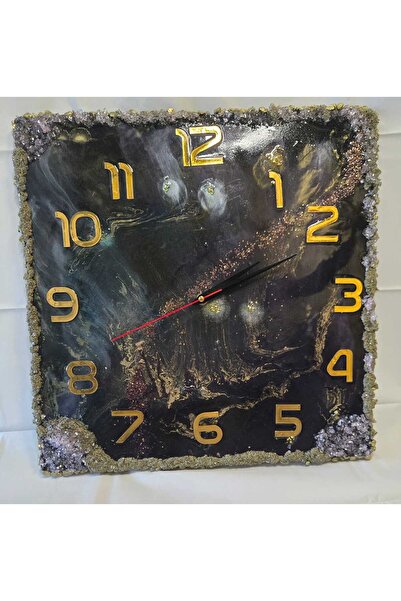 MXM Epoxy resin wall clock ''Stardust''