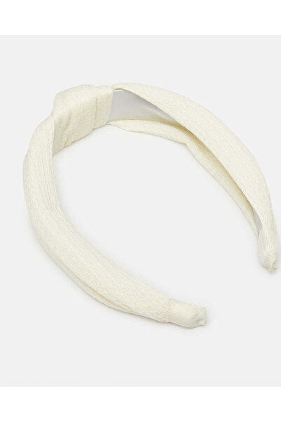 REDTAG Women White Embellished Headband