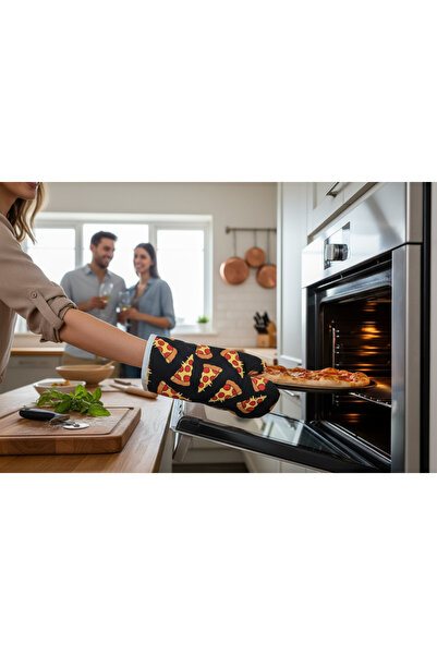 Soft and Baby قفازات الفرن بتصميم السنة الجديدة، بتصميم عيد الميلاد