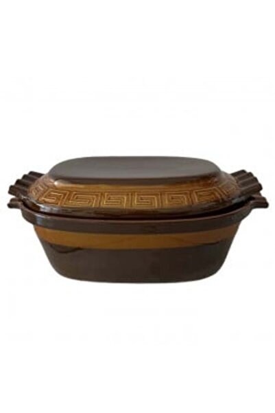 Ceramica Martinescu Clay pot for roast and sarmale, 6 liters