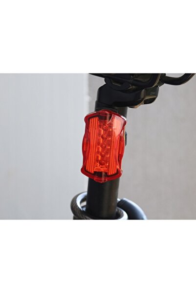 zola Bicycle light set, LED, handlebar mount, front and rear lights, white and red light