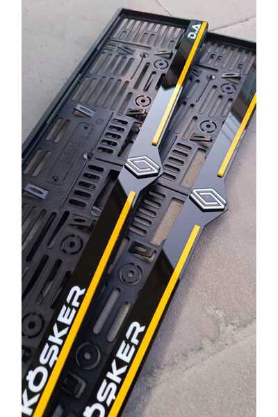 Arzuca Konsept Pleksi Plakalık | Renault Logolu Plakalık | Renault Uyumlu Kiş...