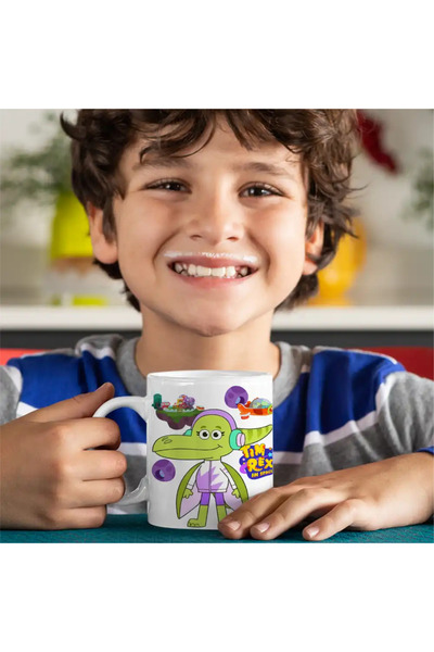 OEM Tim Rex Terri Dactyl Pterodactyl Space Dinosaurs Mug