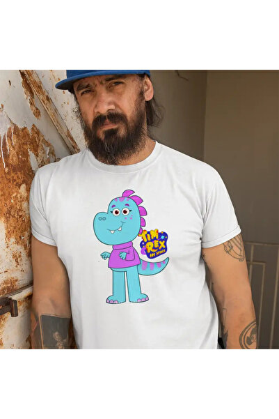 OEM Men's T-Shirt Tim Rex Mother Space Dinosaurs Cretaceous