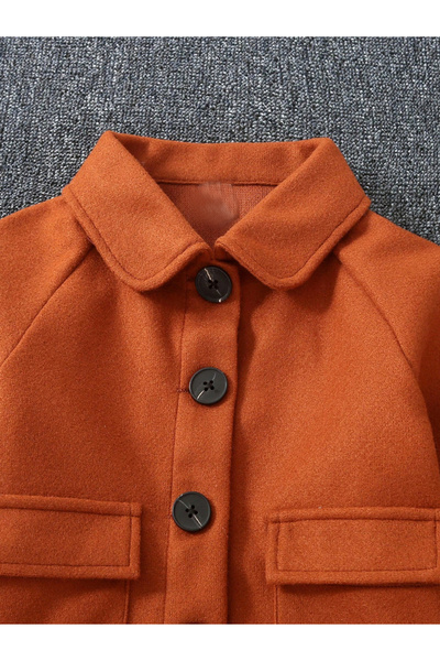 Take Two By Styli Solid Pocket Detail Shirt with Pants Set